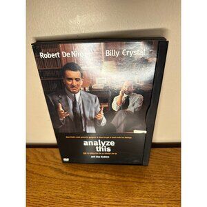 Analyze This DVD 1999 New Robert DeNiro Billy Crystal